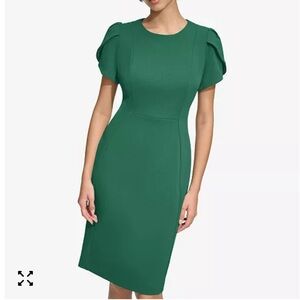 Calvin Klein Emerald Midi Dress
